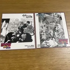 ジャンプフェア2025 アニメイト特典 ミニ色紙 2枚