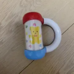 MIKIHOUSE クマのラトル 赤青のサムネイル