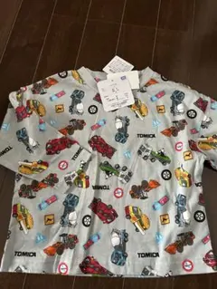 トミカ　長袖　ロンt 90 車　総柄