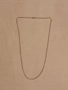 BASICスモールシルバーチェーンネックレス喜平925