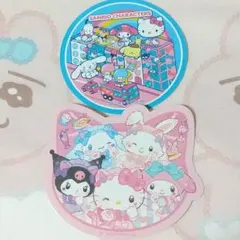 サンリオ シール クッキー キティ クロミ マイメロ シナモロール ポチャッコ