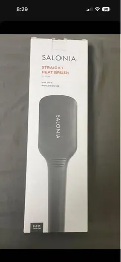 SALONIA ストレートヒートブラシ