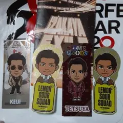 千社札　second 黒木啓司、TETSUYAセット