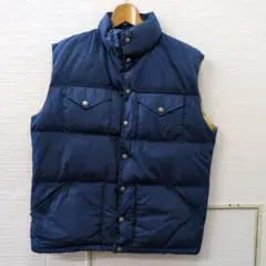 THE NORTH FACE 茶タグ ダウンベスト 紺