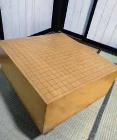 B 碁盤　国産榧 No.45000 最終値下】A 碁盤 国産榧 No.45000 - メルカリ