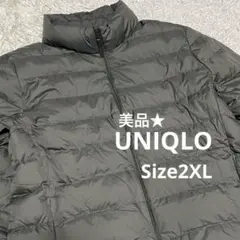 ユニクロ ウルトラライトダウン オリーブグリーン 大きいサイズ レディースXXL