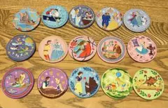 ディズニー 刺繍缶バッジ コンプリート コンプセット