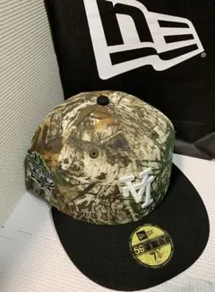 新品　ニューエラ　59FIFTY　限定別注　リアルツリー&アップサイドダウン 新品 ニューエラ 59FIFTY 限定別注 リアルツリー&アップサイドダウン
