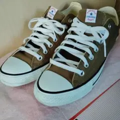 Converse ブラウン ローカット スニーカー