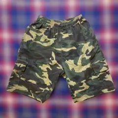 00s Stussy Woodland Camo Cargo Shortsのサムネイル