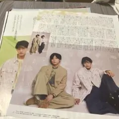 雑誌 切り抜き Aぇ！group