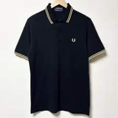 極美品 FRED PERRY M12 ポロシャツ ブラック イングランド製