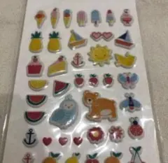 カラフルなネイルシール シート