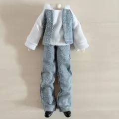 シチリアの追憶　ステッチ入りポケット付きデニム＆デニムジャケットパーカー