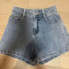 Lovetoxic デニム ハーフパンツ ライトブルー