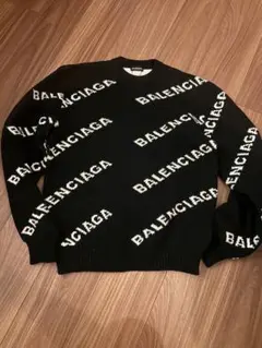 【大幅値下げ】 BALENCIAGA ロゴニットのサムネイル