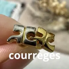 11.662【ピアス】クレージュ　ロゴ　アクセサリー　ピアス変更可　ヴィンテージ