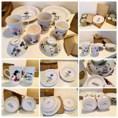 1958〜65年 当時物 スヌーピー 食器セット ピーナッツ 正規品 全て未使用