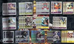 ワンピースカード　紫黄ロシナンテ　デッキ　リーダーパラレル