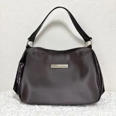 MARYQUANT マリクワ ワンショルダー バッグ ハンドバッグ肩掛けブラウン