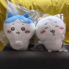 入れ替わってるぬいぐるみBIGハチワレなうさぎ＆ちいかわなハチワレ２種セット