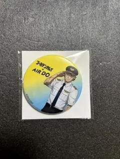 ゴールデンカムイ　AIRDO 缶バッジ　杉元