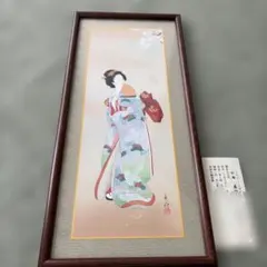 京都 永楽屋 手ぬぐい 額装 舞妓 五重塔 木製額縁 フレーム付き - メルカリ
