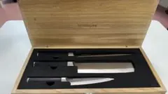 Kamikoto 三徳包丁 木製ケース付き - メルカリ