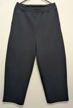 UNIQLO スウェットワイドパンツ ブラック L