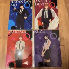 R*3様 チェンソーマン キャラクタークリアファイルセット