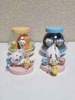 ちいかわ　うさぎ　ハチワレ　カプセリウム　ガチャガチャ　フィギュア