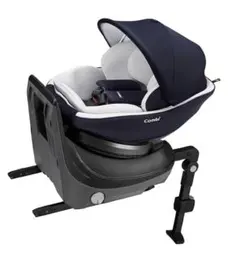 Combi 回転式チャイルドシート ネイビー