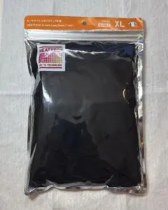 UNIQLO / HEATTECH UネックT 八分袖 / XL /ブラック