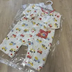 【新品・タグ付き】新生児　ロンパース　50-60 男の子　春　夏　長袖