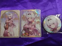 椎名唯華 【ART OF NIJISANJI】ランダムマット箔押し缶バッジ - メルカリ