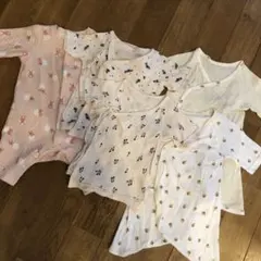 新生児　肌着　ロンパース  セット　長肌着　短着　ベビー