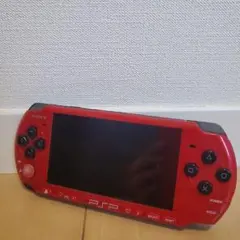 SONY PSP 3000 本体 赤 レッド ポーダブル