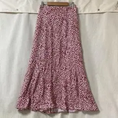 cocodeal 花柄 マーメイドロングスカート