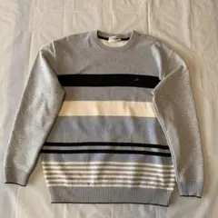 Crocodile ストライプニットセーター 2L