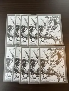 レックウザ墨絵ver2.10枚セット