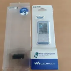 SONY WALKMAN NW-S610Fシリーズ専用 クリアキャリングケース