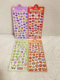 inamazy 3D Shaker sticker 3Dシール ⭐︎4枚セット⭐︎