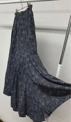 SNIDEL イレギュラープリーツプリントスカート