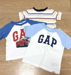 GAP 80〜90 ベビー 半袖Tシャツ 男の子 3枚セット