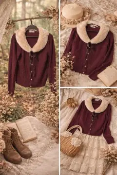 極美品　アクシーズファム　ボレロ　カーディガン