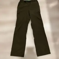 150 モンベル 長ズボン カーゴパンツ カーキ 緑のサムネイル