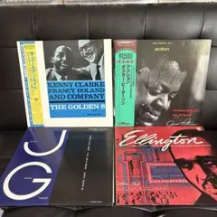 Kenny Clarke Oscar Peterson レコード4枚セット