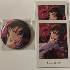 蓮巳敬人　2021Autumn 缶バッジ　ぱしゃっつ