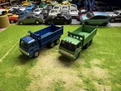 トミカ　日野　ドルフィン　ダンプ　トラック　2台セット　まとめ売り　ミニカー