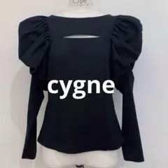 新品　未使用　タグ付き　Cygne シーニュ　フリルAライントップス 新品 未使用 タグ付き Cygne シーニュ フリルAライントップス 新品 未